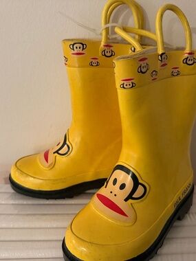 Paul Frank Rain boots with Monkey